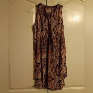Philosophy paisley dress size small